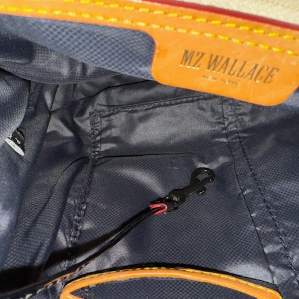MZ Wallace shiny black bag new with tags - Picture 8 of 9